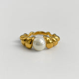 Anillo Perla Blanca