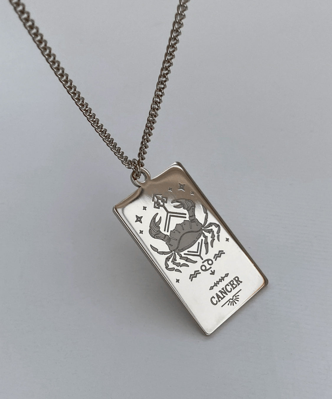 Collana con medaglia dello zodiaco