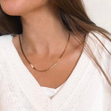 Collar aplanado