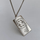 Collana con medaglia dello zodiaco