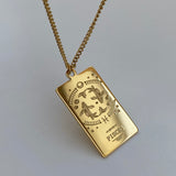 Collana con medaglia dello zodiaco