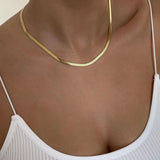 Collar aplanado