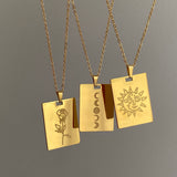 Collana con medaglia Isère