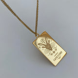 Collana con medaglia dello zodiaco