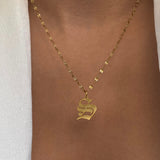 English Letter Necklace