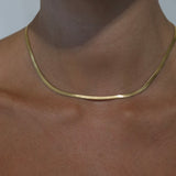 Collar aplanado