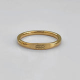 Anillo de signos del zodíaco