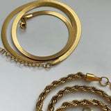 Collar aplanado
