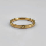 Anillo de signos del zodíaco